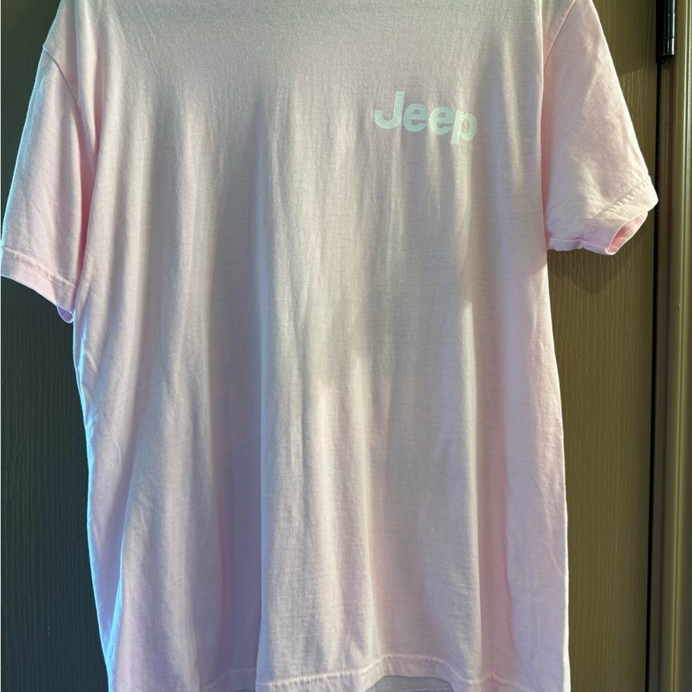 Comfort Colors Jeep Light Pink Short Sleeve Tee